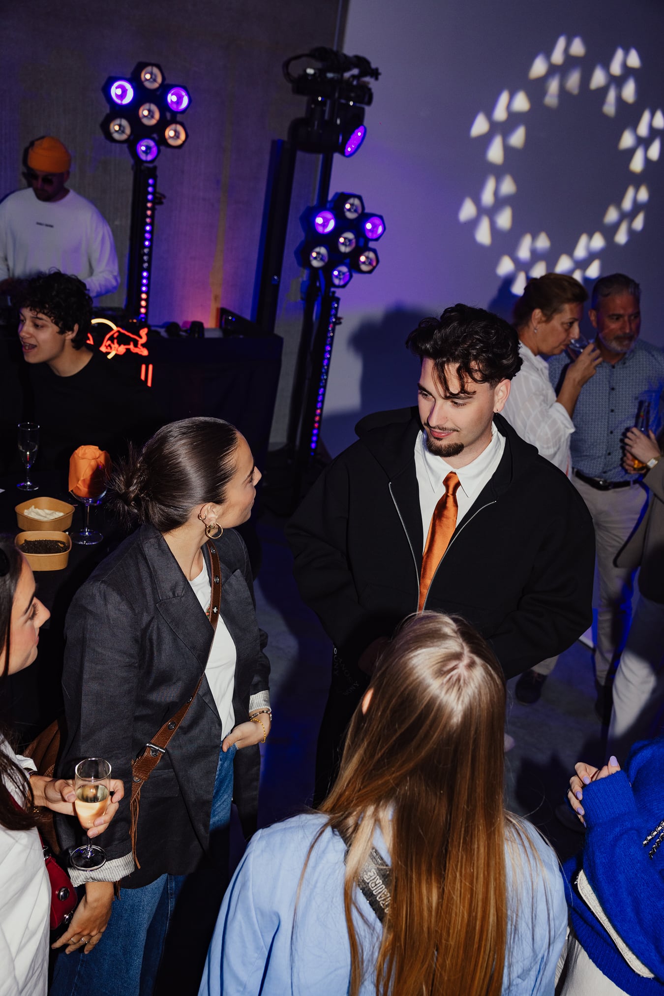 Photo d'un évent au studio