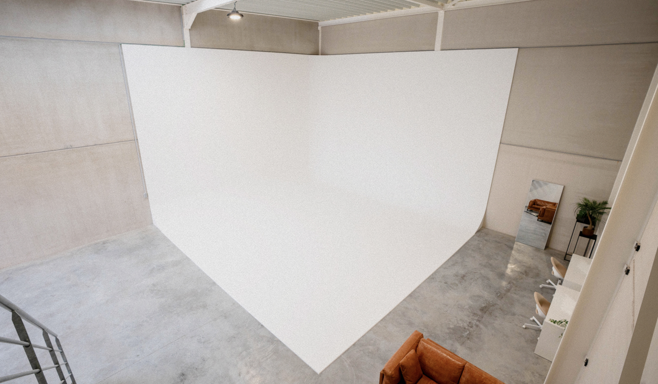 Photo du studio vu d'en haut